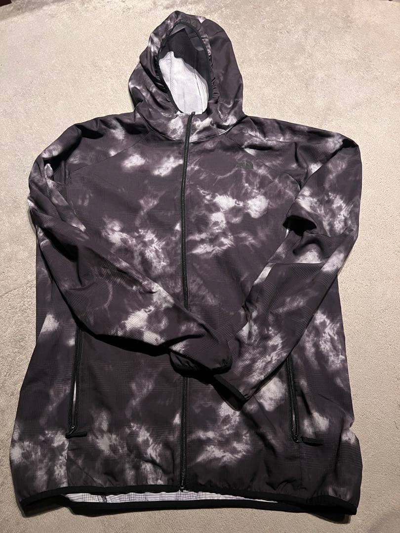 THE NORTH FACE タイダイ柄総柄ナイロンジャケット