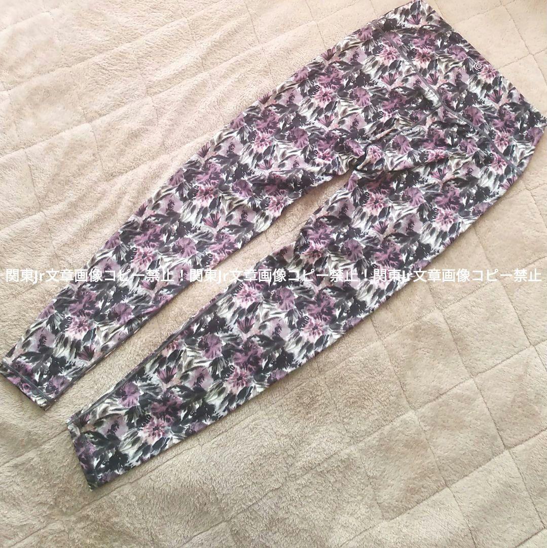 L suria ヨガパンツ DPK レギンス スポーツタイツ 総柄 フラワー