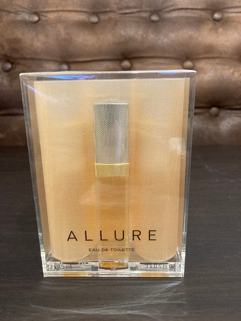 【未開封】　シャネル　アリュール　オードトワレ　15ml 3本 本体　リフィル