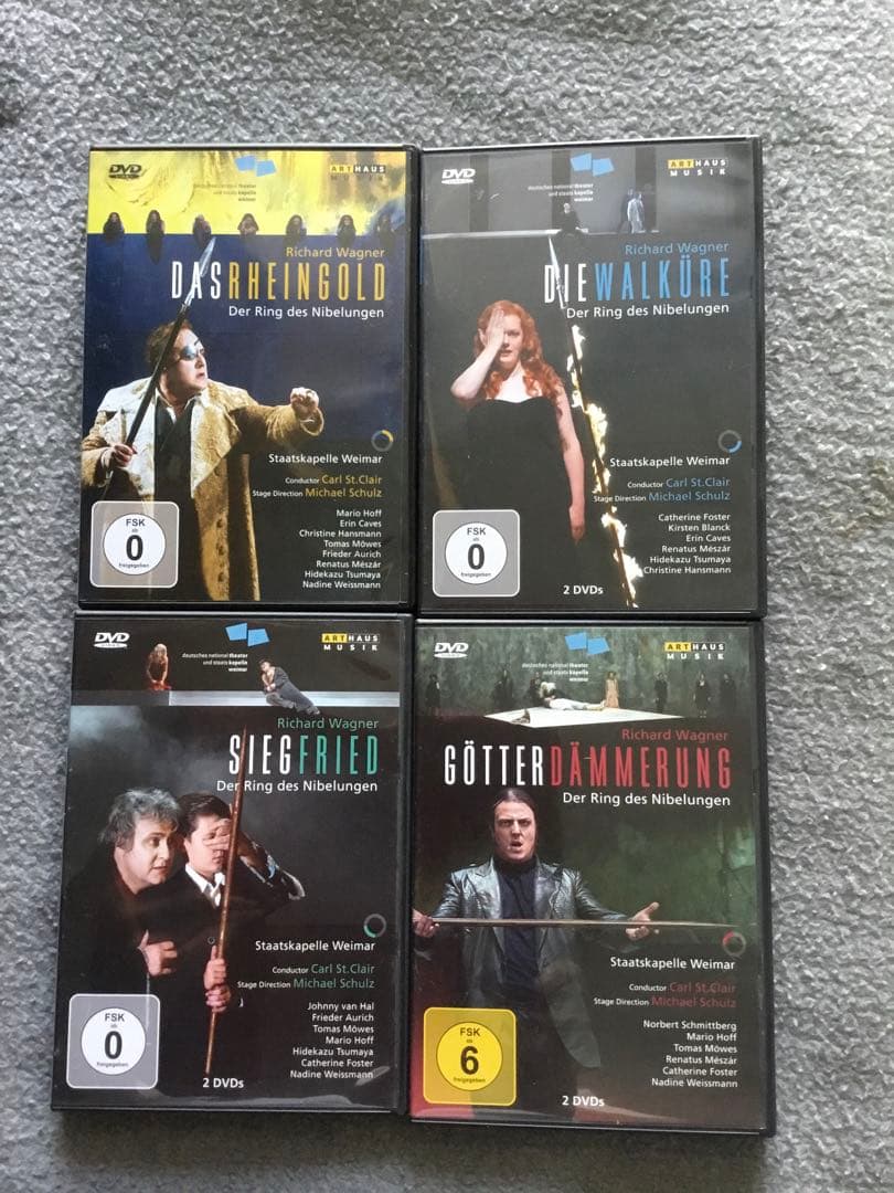 ワーグナー　楽劇　ニーベルングの指環　全曲7DVD揃　ワイマール劇場　外盤