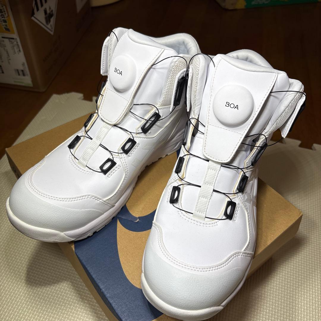 アシックス 安全靴 限定 ホワイト CP304