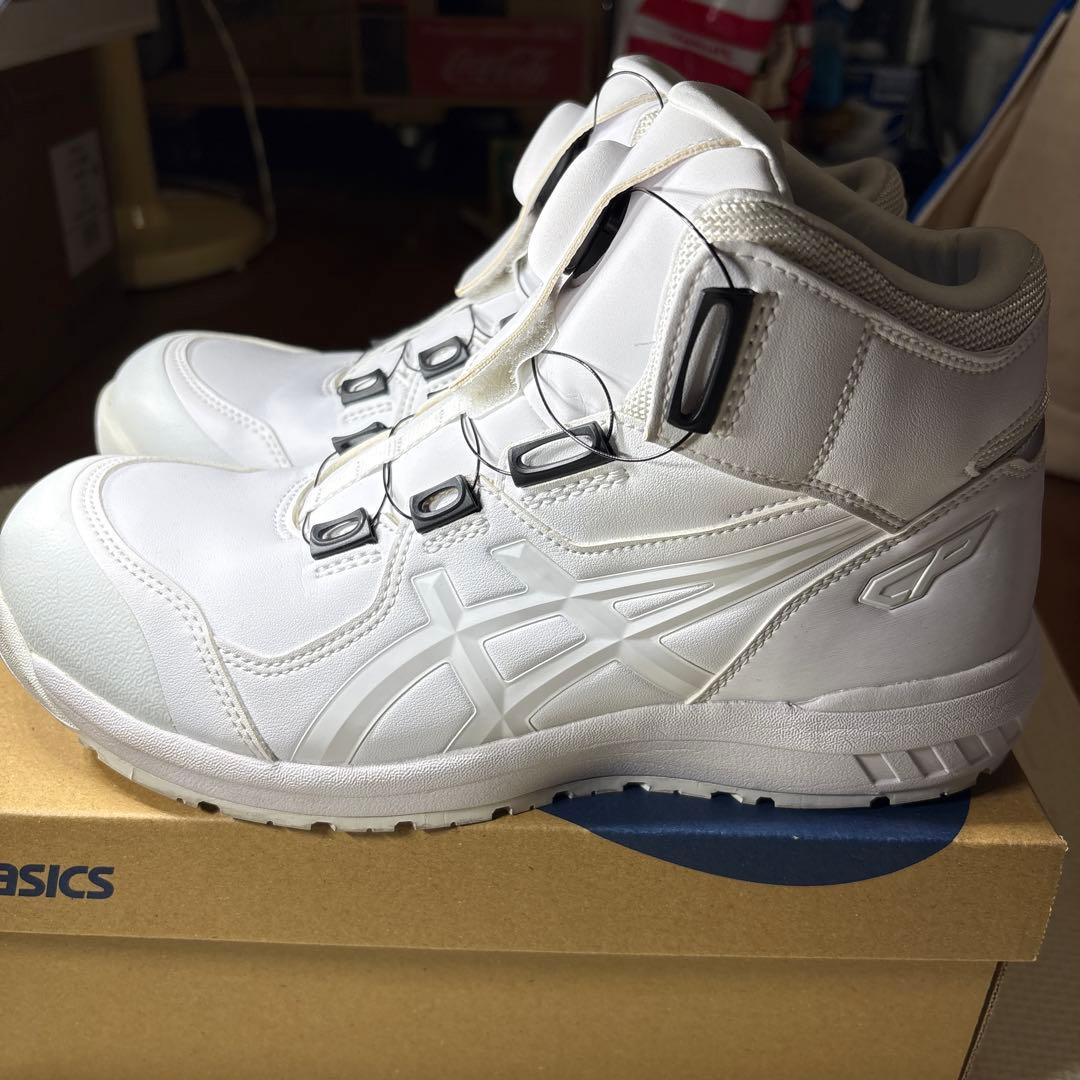 アシックス 安全靴 限定 ホワイト CP304
