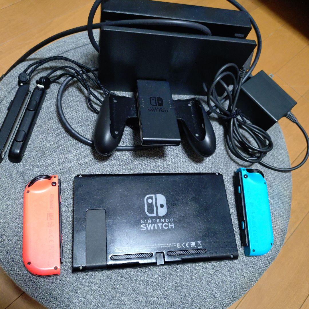 Nintendo Switch 本体 青/オレンジ Joy-Con付き