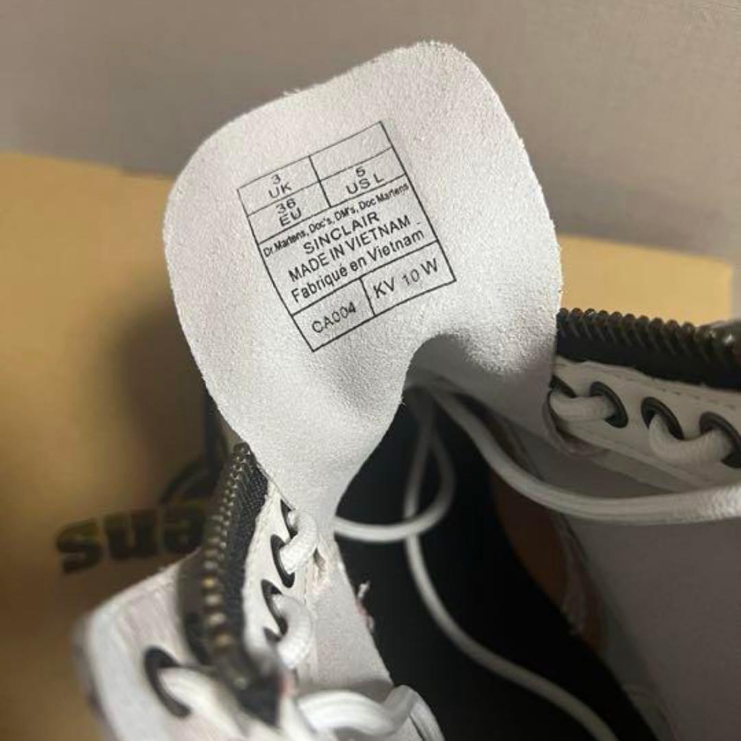 超美品✨Dr.Martens ドクターマーチン 8ホール ホワイト 白 厚底