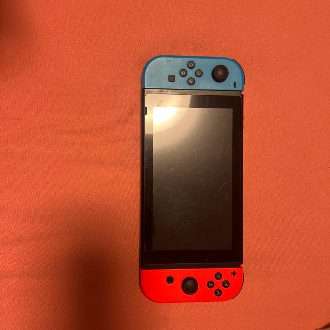 Nintendo Switch 本体 青/赤カセット付き