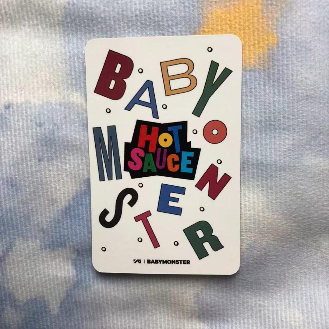 BABYMONSTER パリタ HOT SAUCE 2週目 サノク トレカ