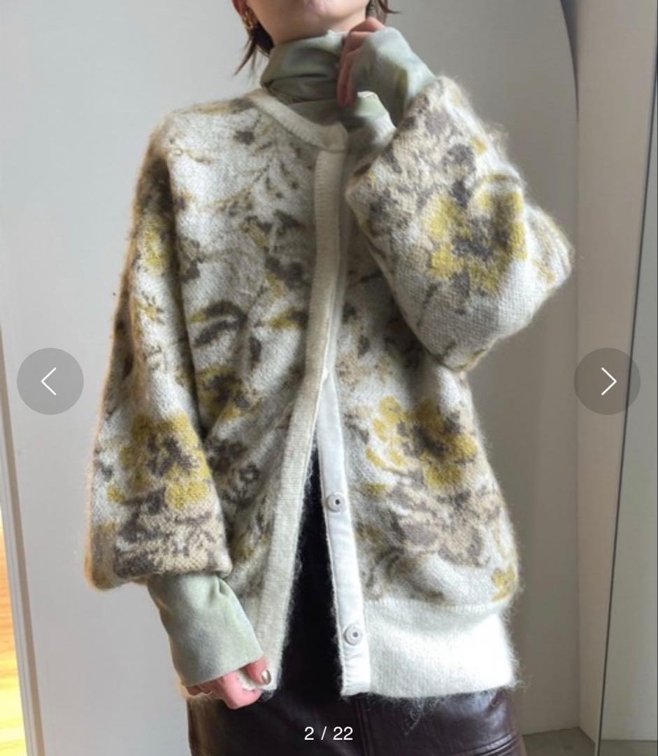 トップス ameri 3WAY NOSTALGIC RUG KNIT