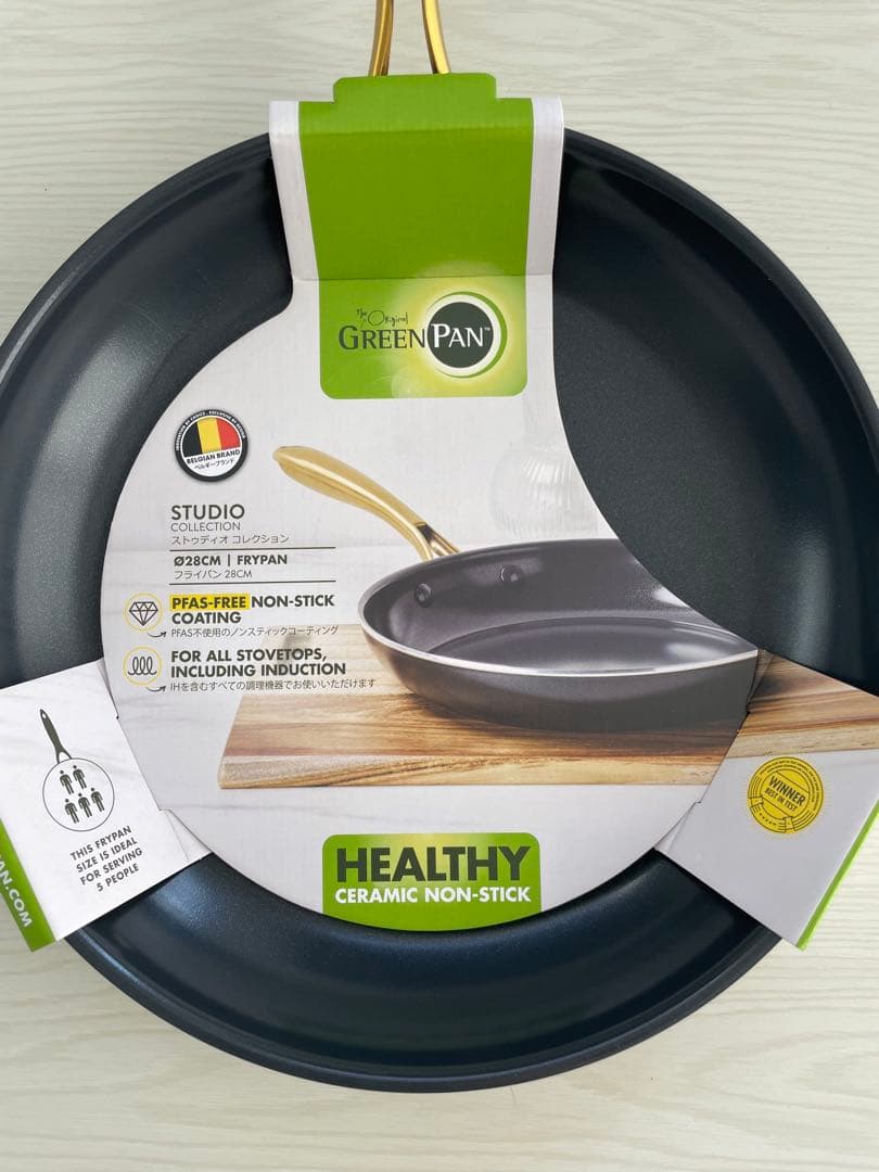 【️新品未使用】グリーンパン ストゥディオ Studio 28cm