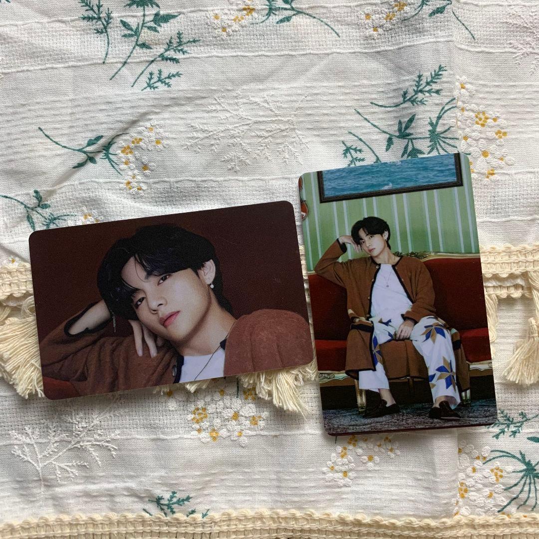 ラキドロ BTS V テヒョン BE 未公開 トレカ 2枚