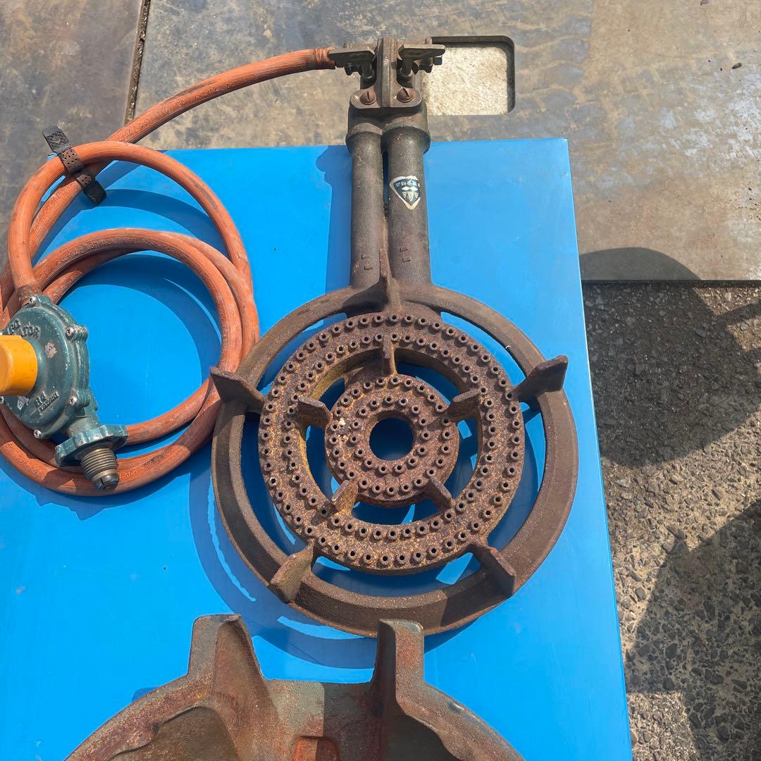 シングルバーナーコンロ ガスホース付き