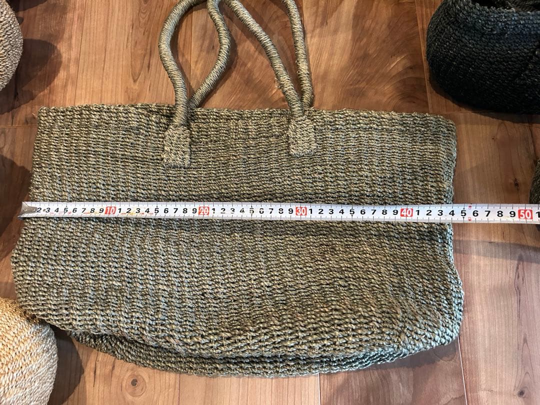 サイザルバック　カゴバック