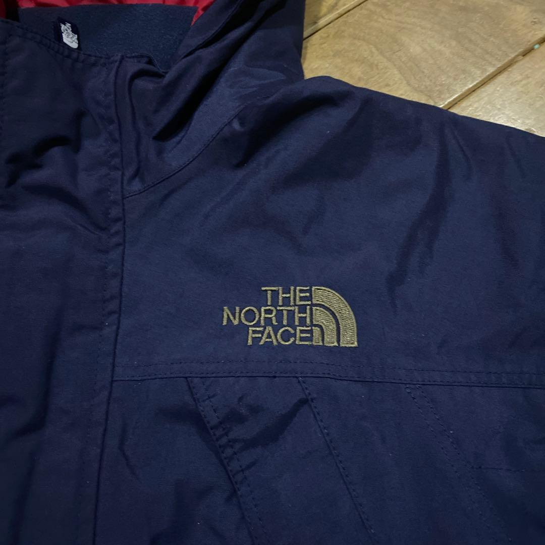 ノースフェイス キッズ つなぎ ジャンプスーツ スノーウェア ネイビー 130