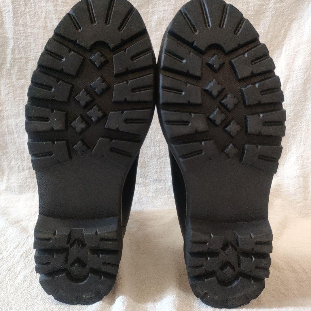 RAKUNA サイドゴアブーツ　整体靴　ブラック Мサイズ