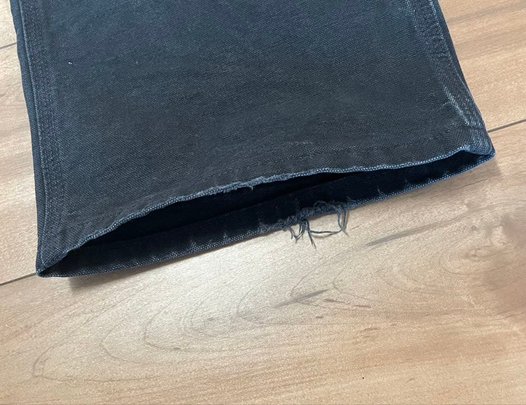 た*☆様 Carhartt カーハート ダック ダブルニー パンツ 黒36x30