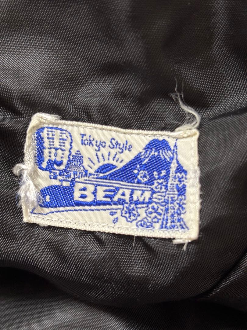 touzibatailor東洋×BEAMSBOY ヘルメットバック黒　虎