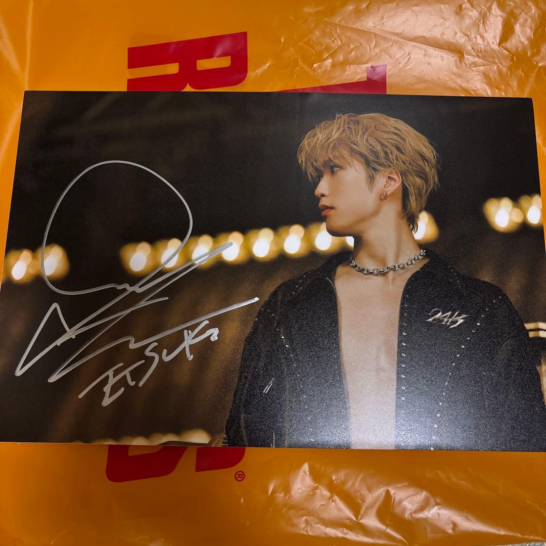 藤原樹 パネル サイン有り