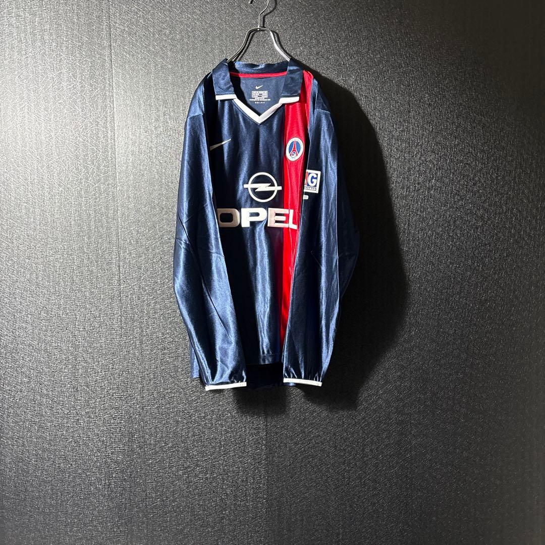 【★PSG】 古着 NIKE メンズ サッカー ユニフォーム 2XL 長袖 希少