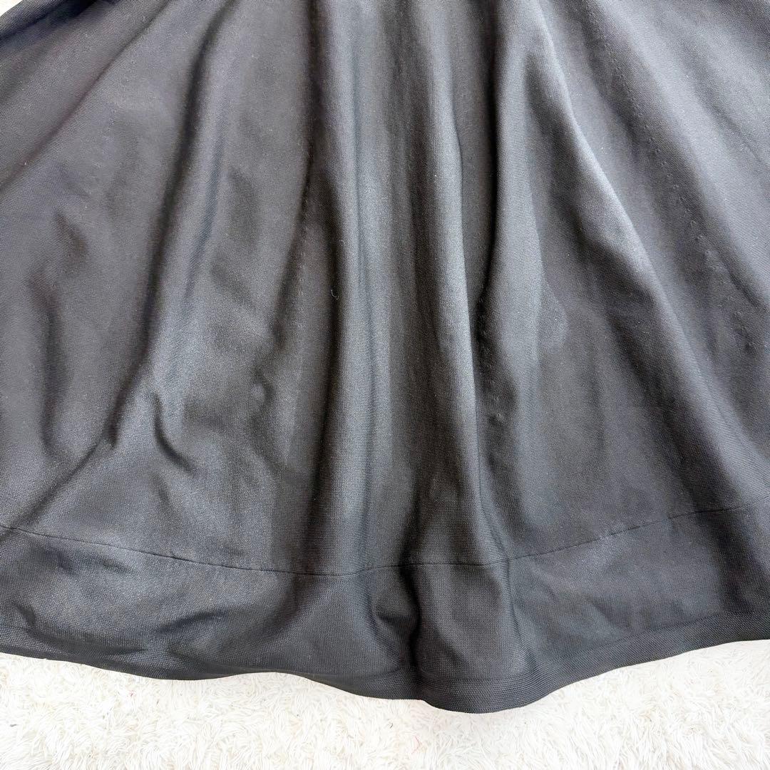 【新品タグ付き】大きいサイズ 組曲 ワンピース シワになりにくい ブラック 6