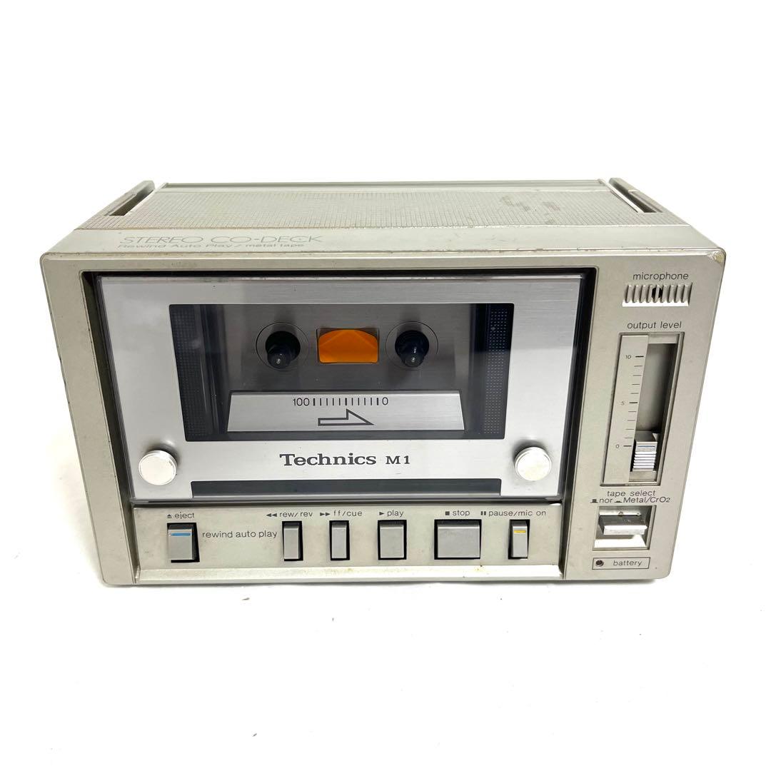 【希少】Technics RS-M1 テクニクス 松下電器 カセットデッキ