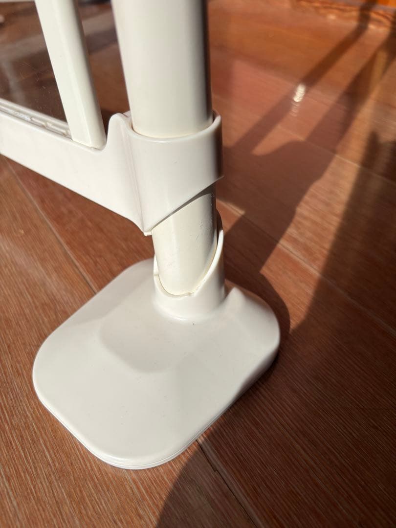 ペットゲート 猫用 アクリル版ホワイト 約200cm