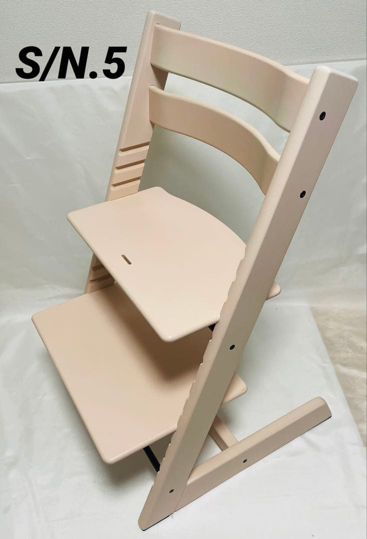 STOKKE　トリップトラップ　 ピンク　シリアル5