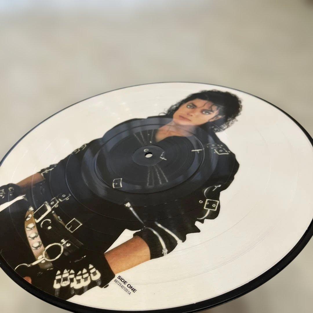 マイケルジャクソン MichaelJackson LP レコード サイン額縁