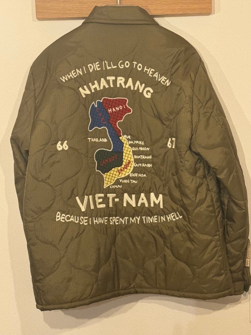 HOUSTON ベトジャン XL オリーブ