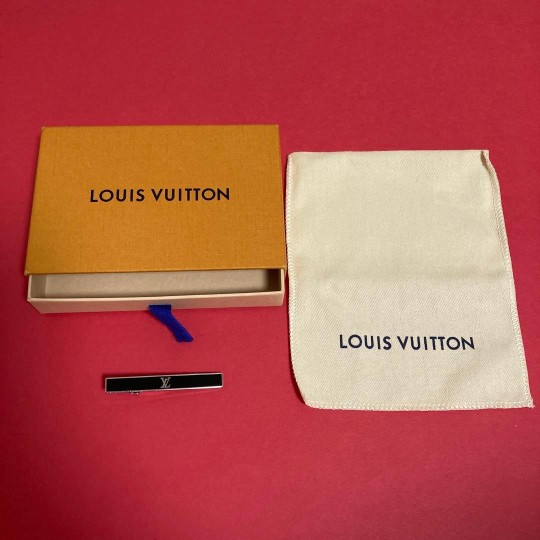 Louis Vuitton ネクタイピン ブラック　LVアワード M00913