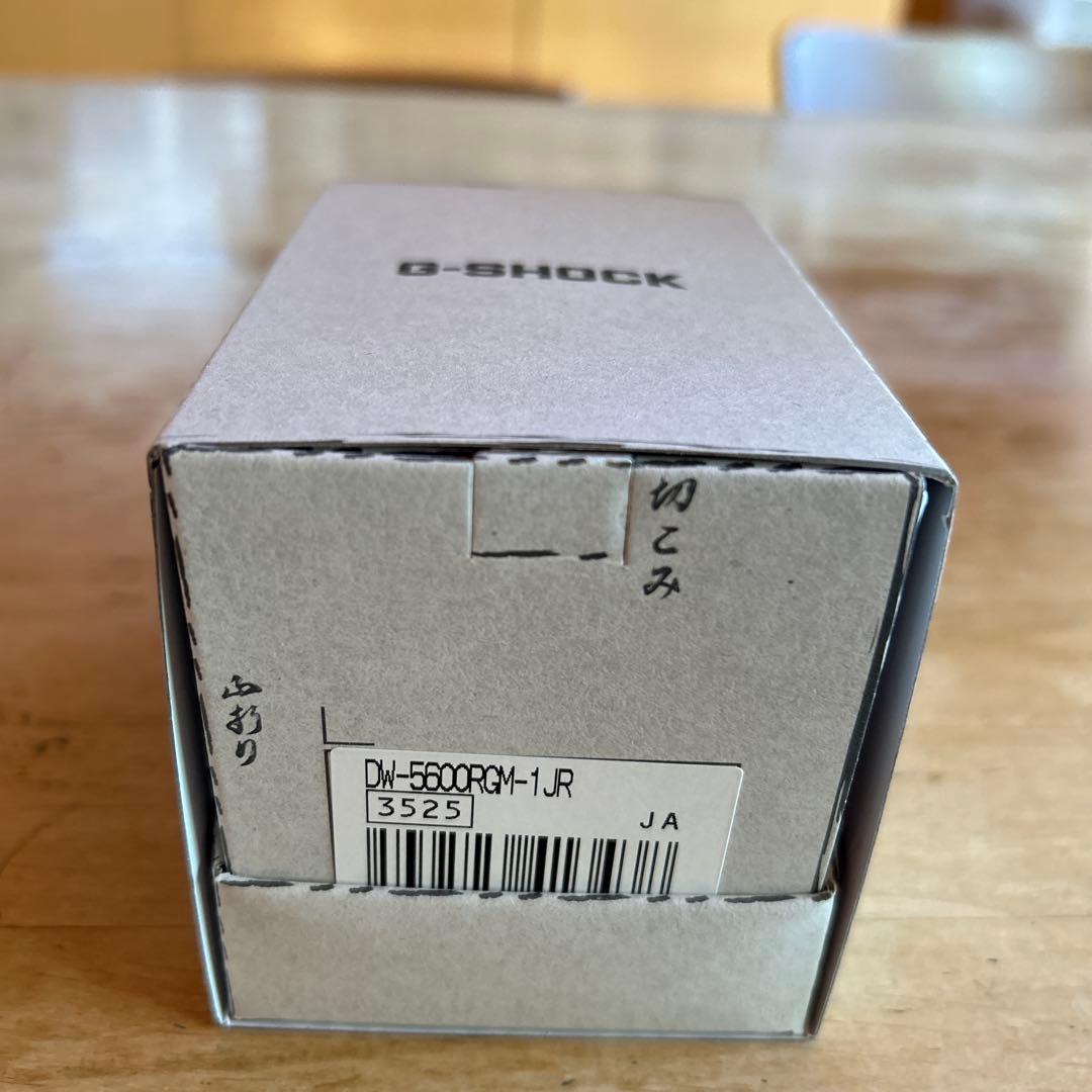 G-SHOCK DW-5600RGM-1JR ブラック