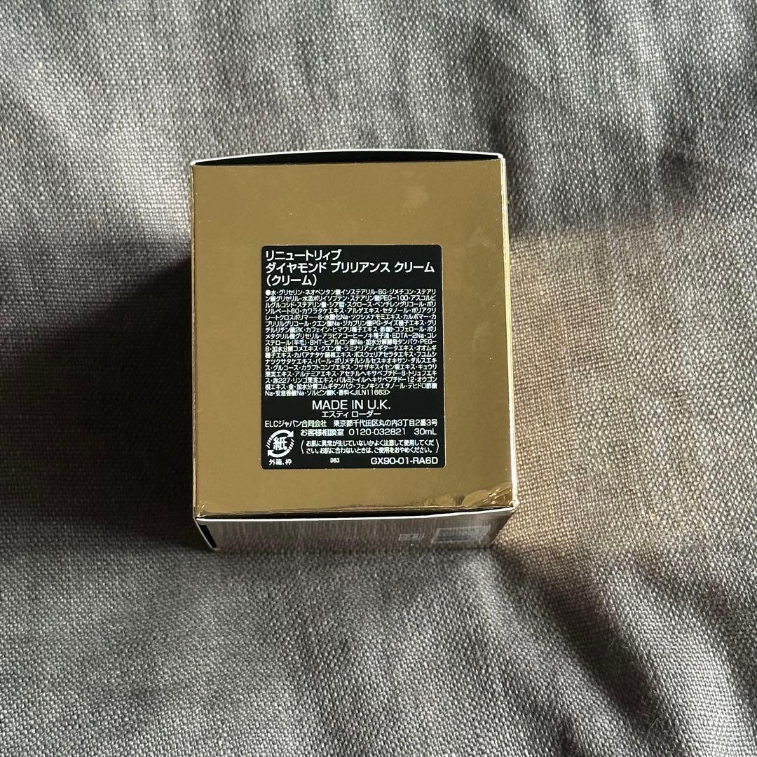 エスティローダー　リニュートリィブ　ダイヤモンド　ブリリアンスクリーム 30mL