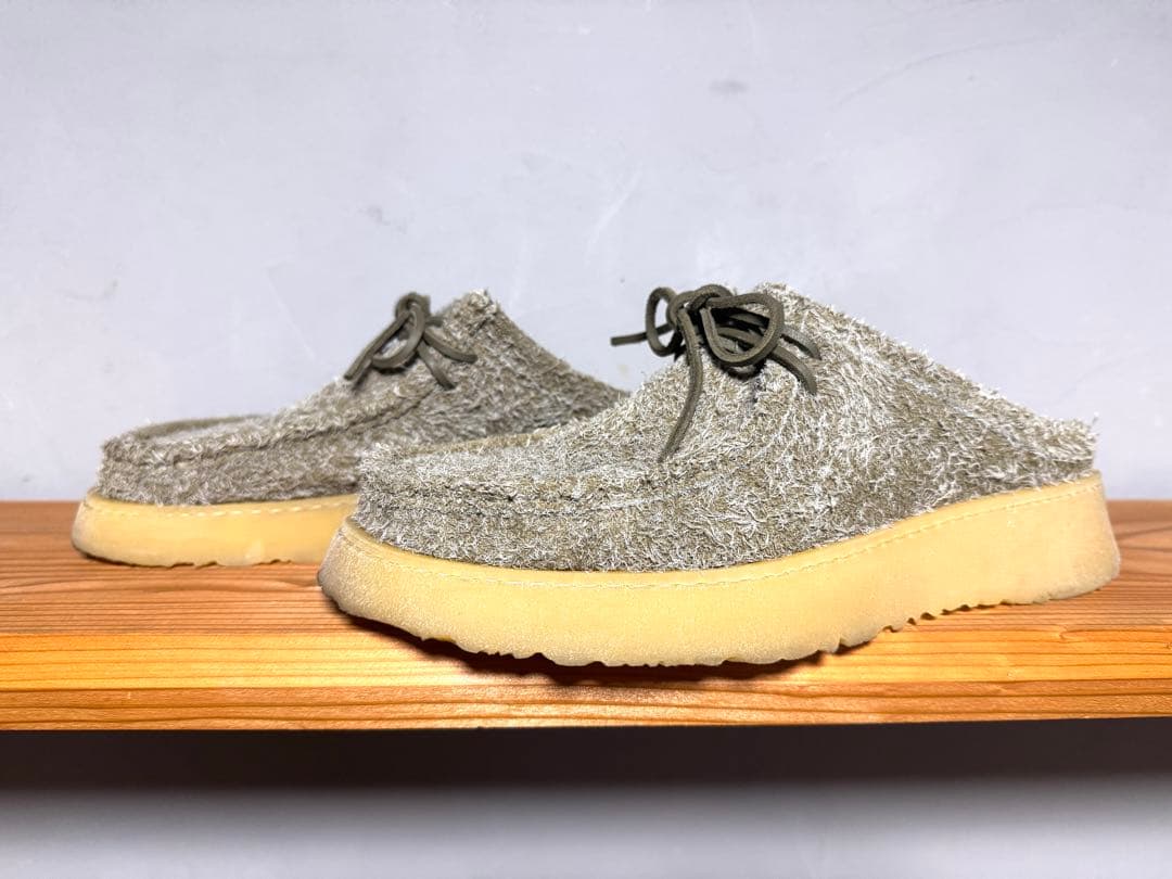 CLARKS × ZARA LEATHER MULE SHOES