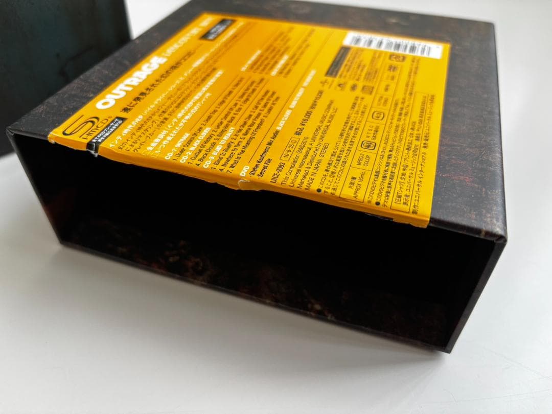 OUTRAGE★DISCOVERY BOX 初回生産1000セット限定盤