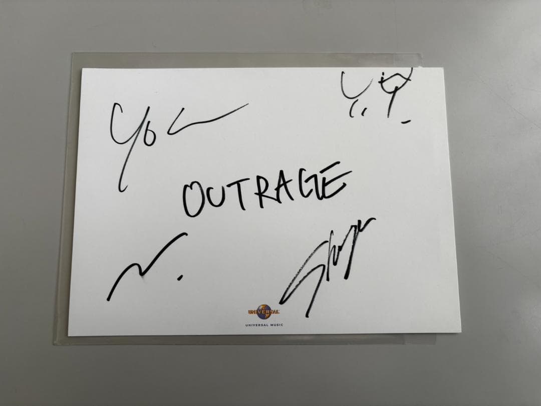OUTRAGE★DISCOVERY BOX 初回生産1000セット限定盤