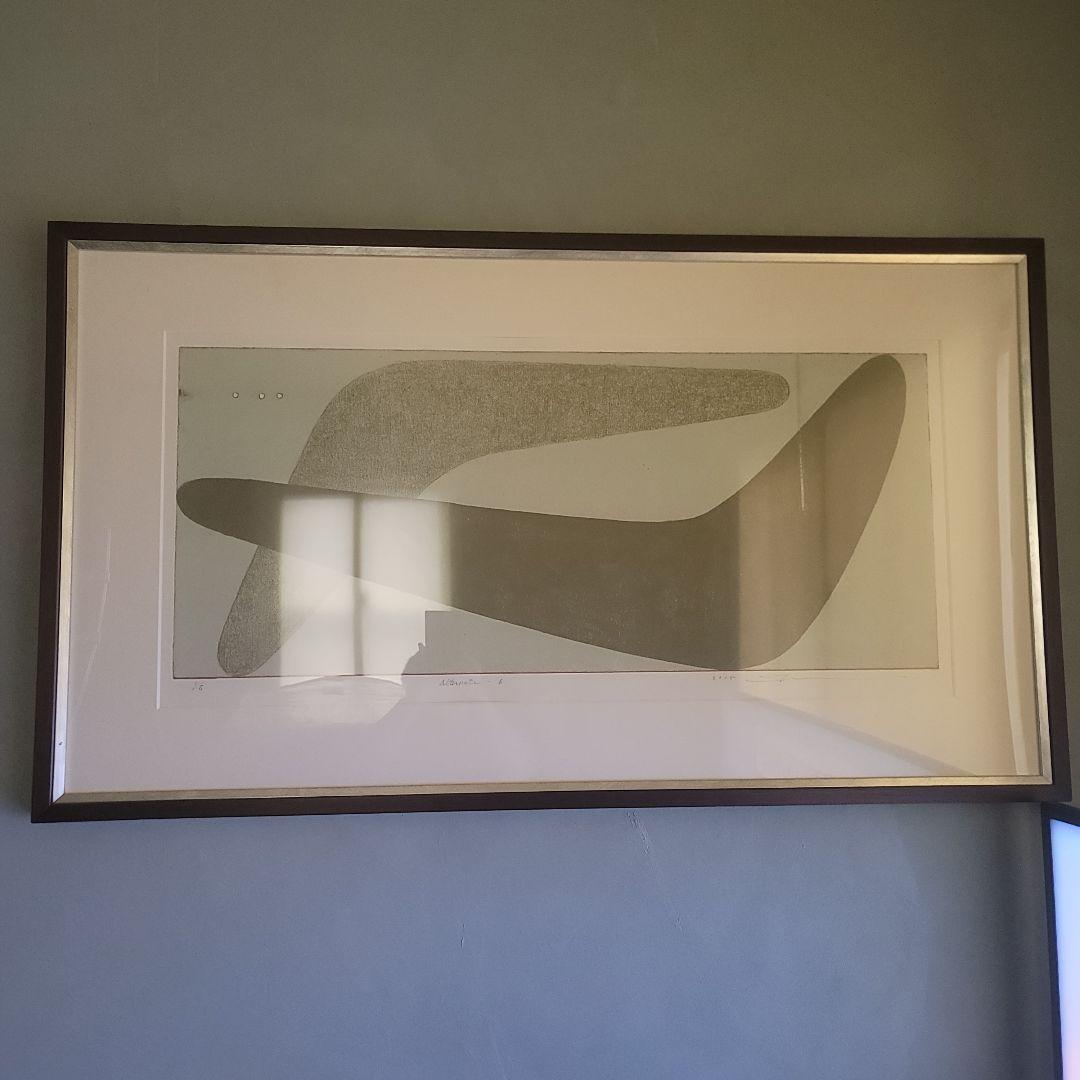 黒木周　絵画　版画　エディションナンバー1　リトグラフ