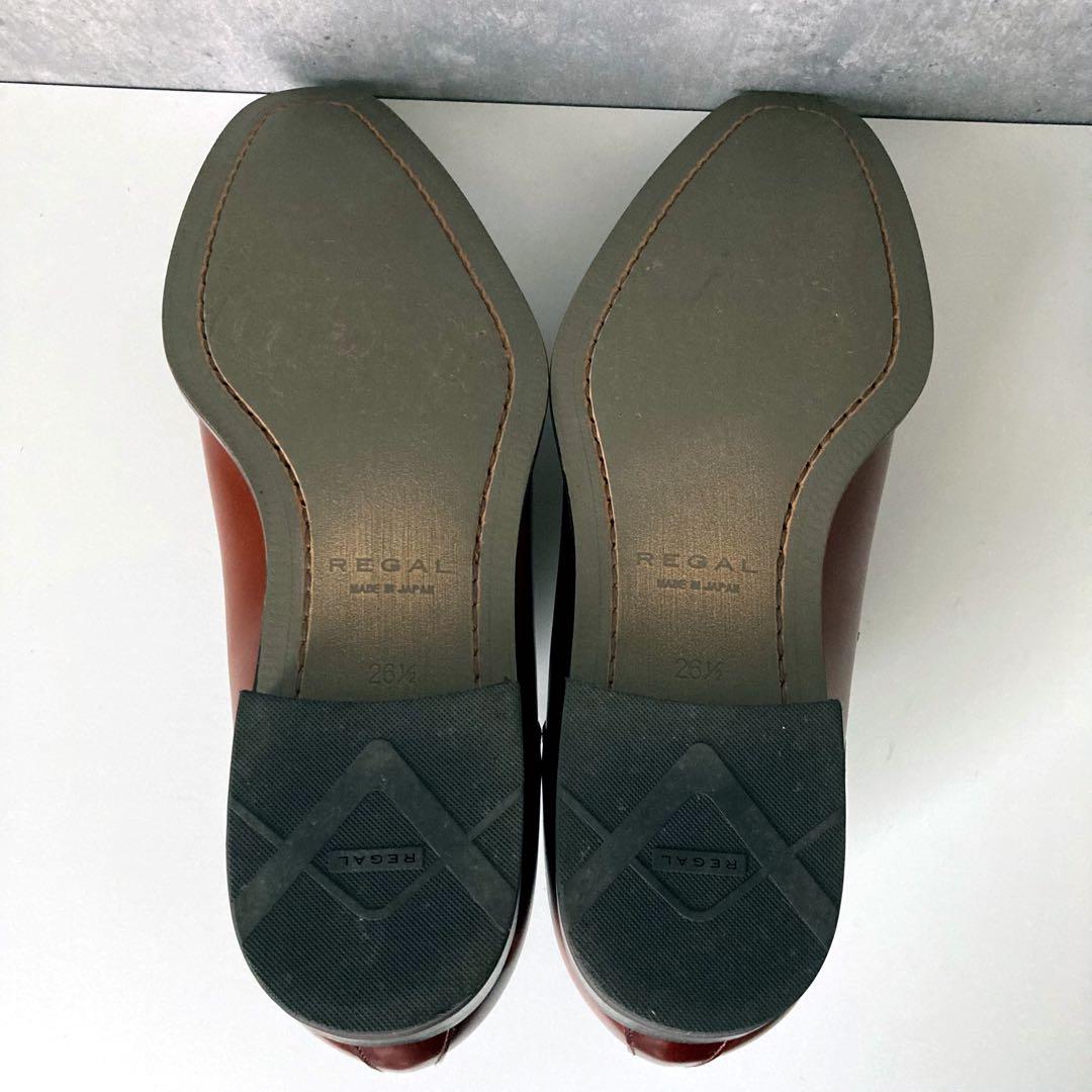 ✨美品✨ REGAL 124R ドレスシューズ Uチップ 26.5cm ブラウン