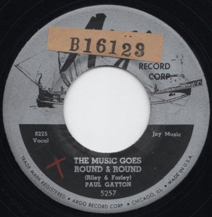 洋楽 PAUL GAYTON - THE MUSIC GOES ROUND & ROU