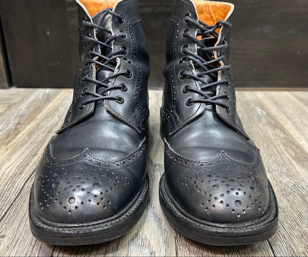 あ*ゆ様 トリッカーズ　カントリー　UK5.5 ブラック　90年代