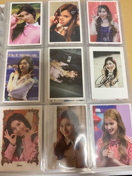 TWICE  トレカ　サナ　モノグラフ　コンプセット