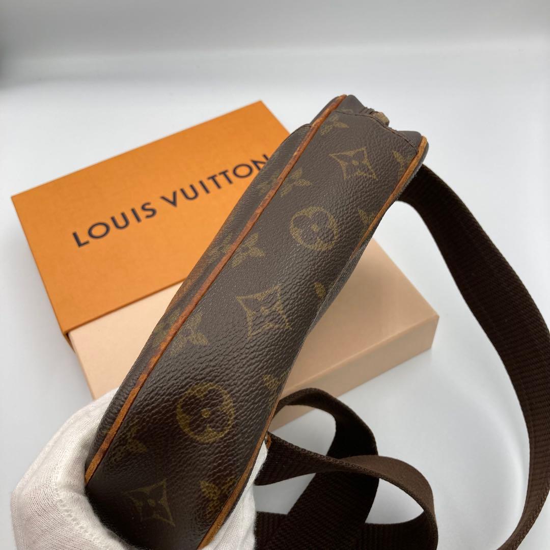 ルイ・ヴィトン モノグラム ポシェットガンジュ ボディバッグ 7423