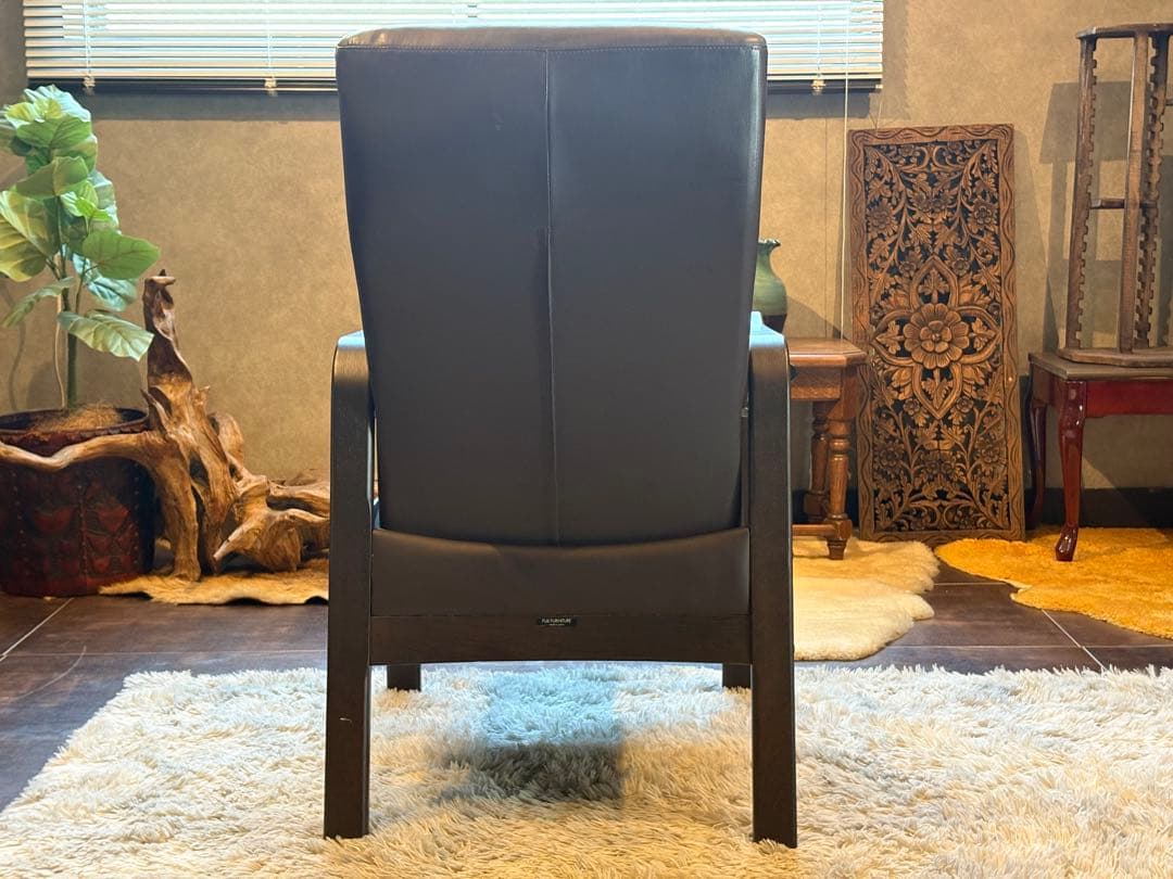 希少　フジファニチア　FUJIFUNITURE　リクライニングソファ　　nz