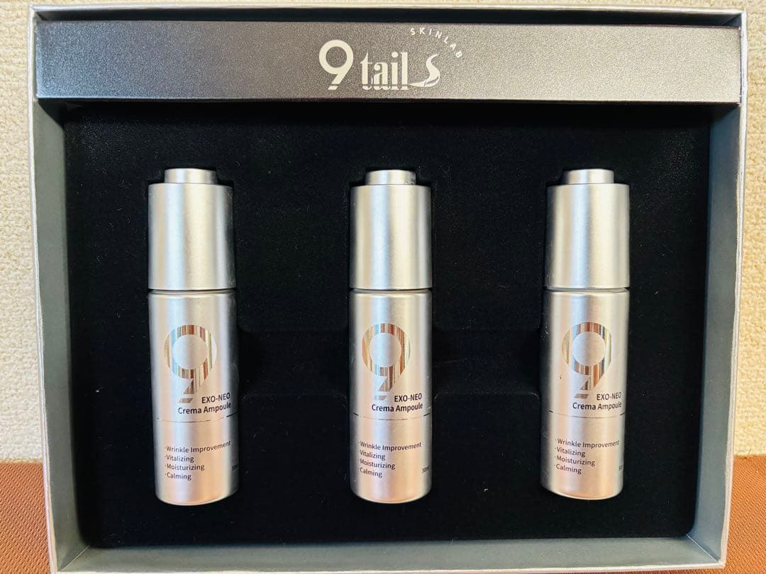 【新品】9tails EXO-NEO Crema Ampoule 3本セット韓国