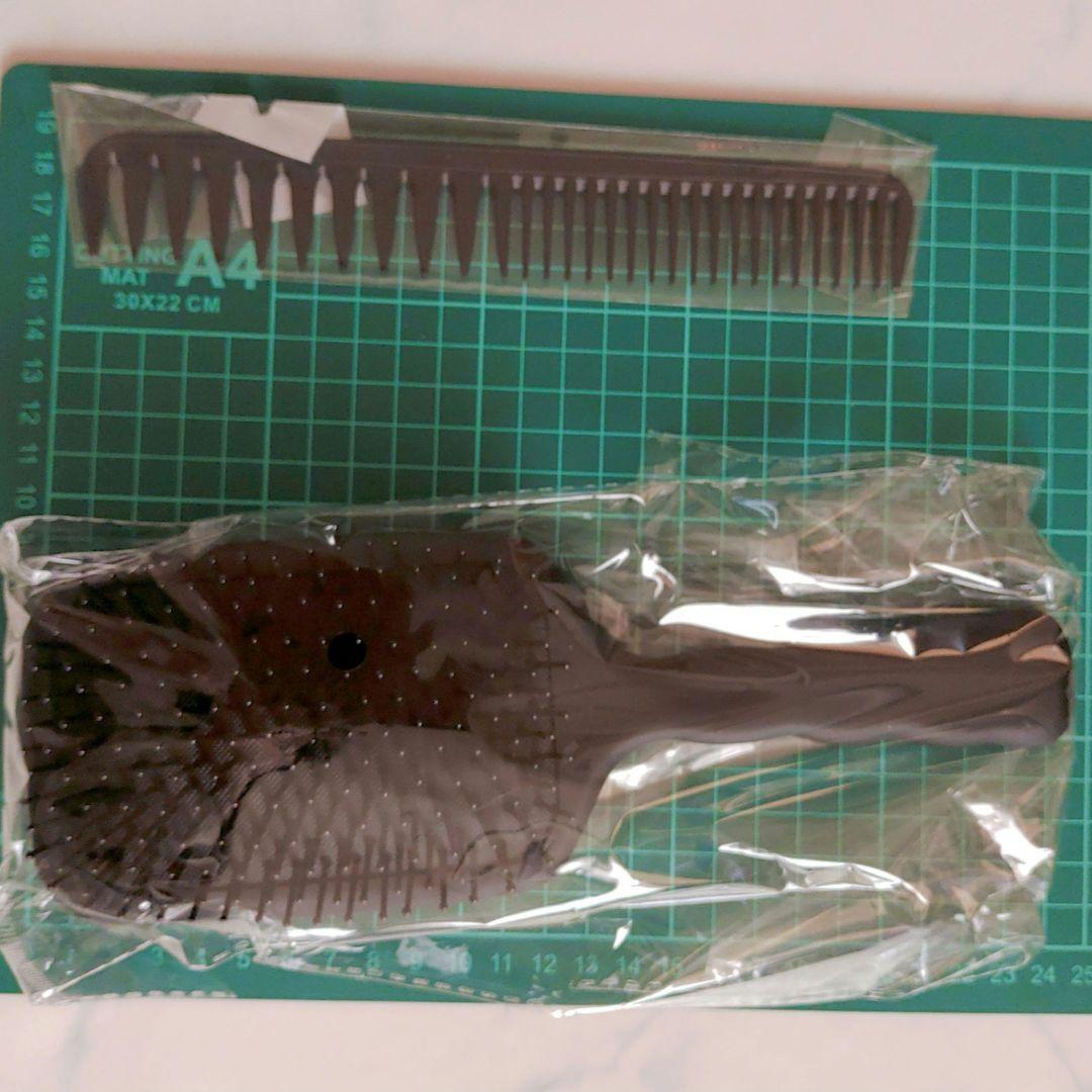 ヘアコームセット パドルブラシ ブラシ コーム ヘアセット テール テールコーム