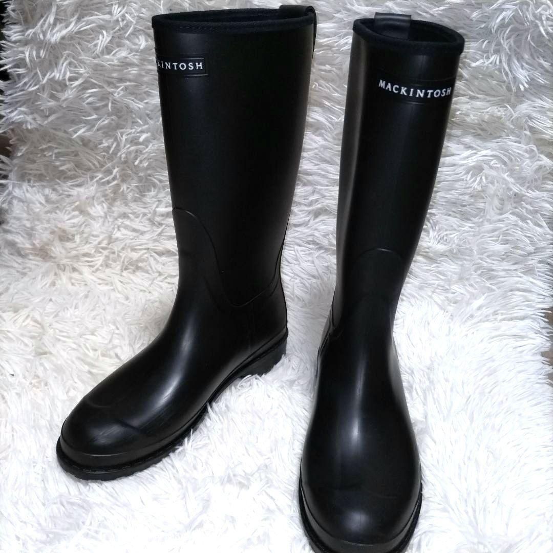 美品　マッキントッシュ　レインブーツ　ロングブーツ　大きいサイズ