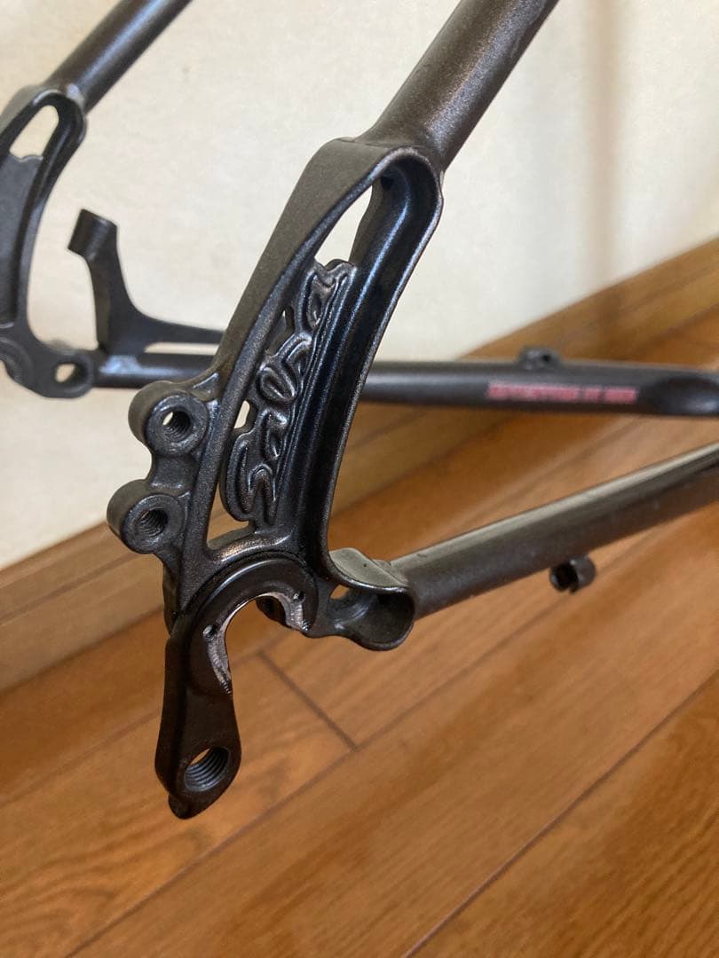 quits様 サルサ VAYA クロモリフレーム ブルーラグ サーリー グラベル