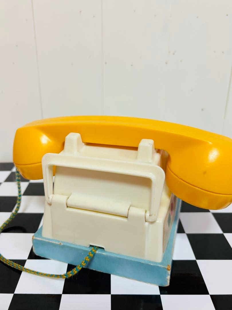 フィッシャープライス　Chime Phone ビンテージトイ　USA 1960