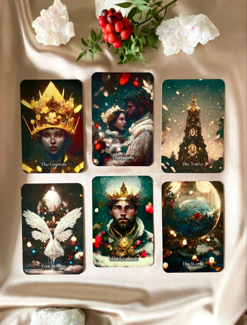 新品　聖夜の夜 タロットカード　海外お取り寄せ　全78枚　在庫処分