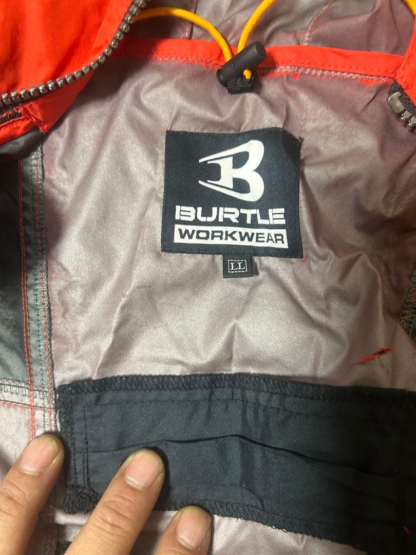BURTLE 空調服 LLサイズ レッド　充電ツール欠品