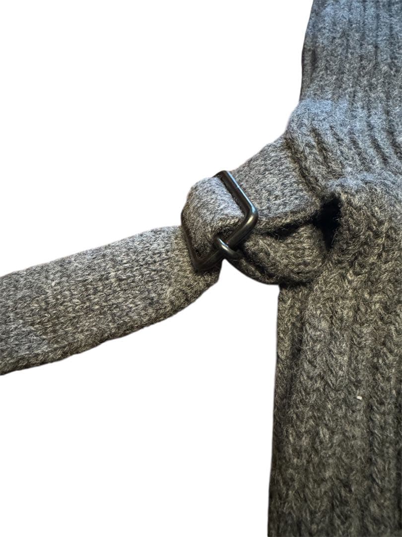 Yohji Yamamoto Y’s リブ編みハイネックニットベスト