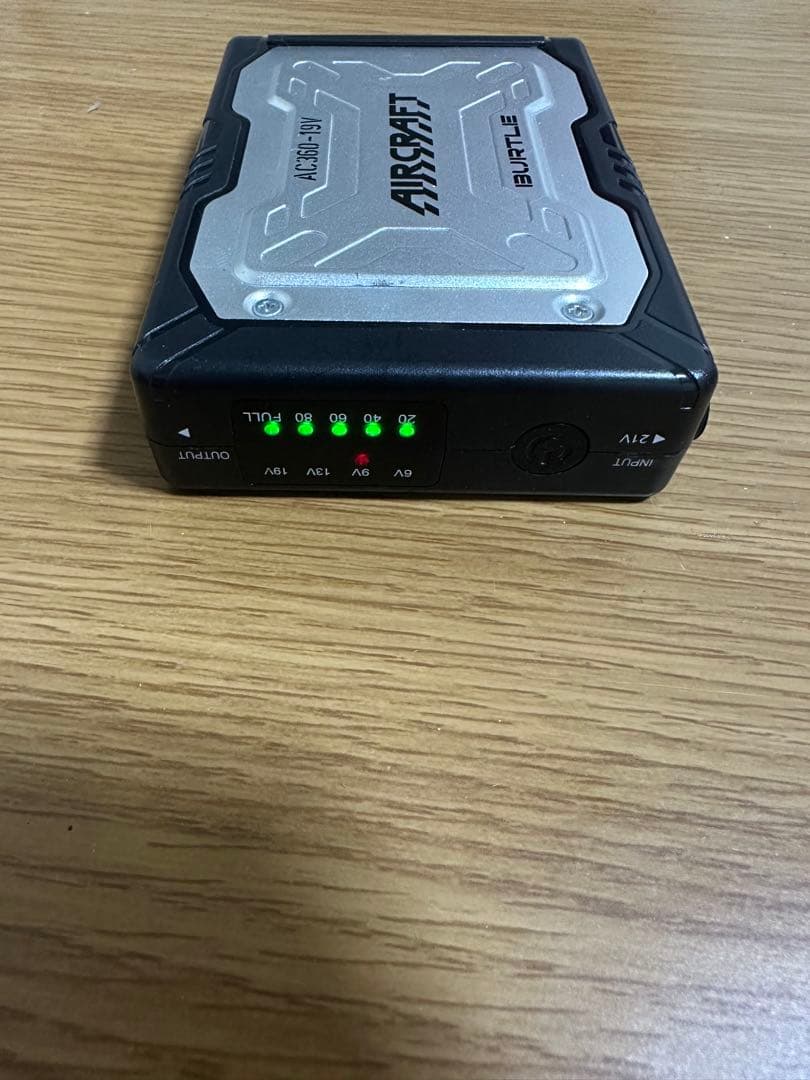 美品AC360-19V Burtle バッテリーと充電器