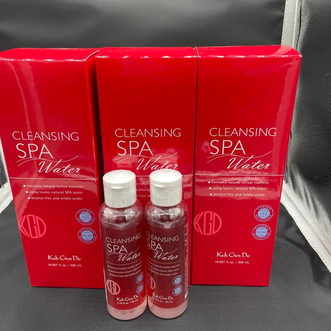 新品 江原道クレンジングスパウォーター 500mL x 3本　80ml x2 本